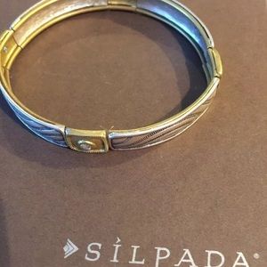 Silpada belle stretch bangle EUC